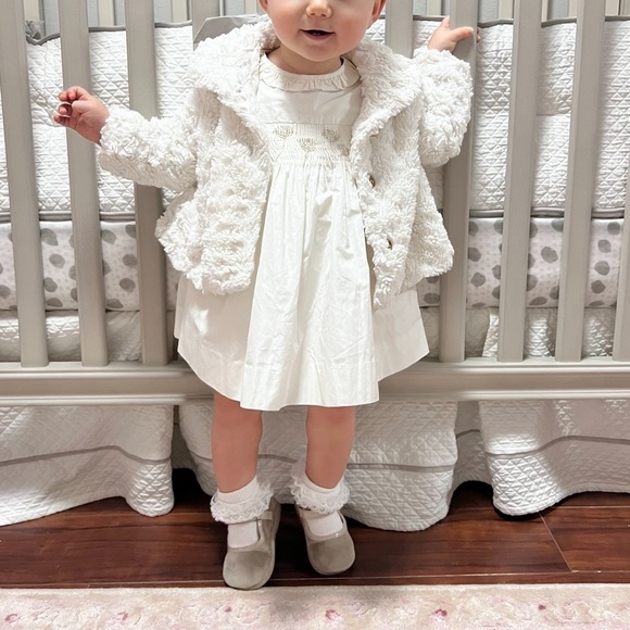 NWT RH VINTAGE-WASHED DIAMOND MATELASSÉ CRIB SKIRT - Picture 4 of 4